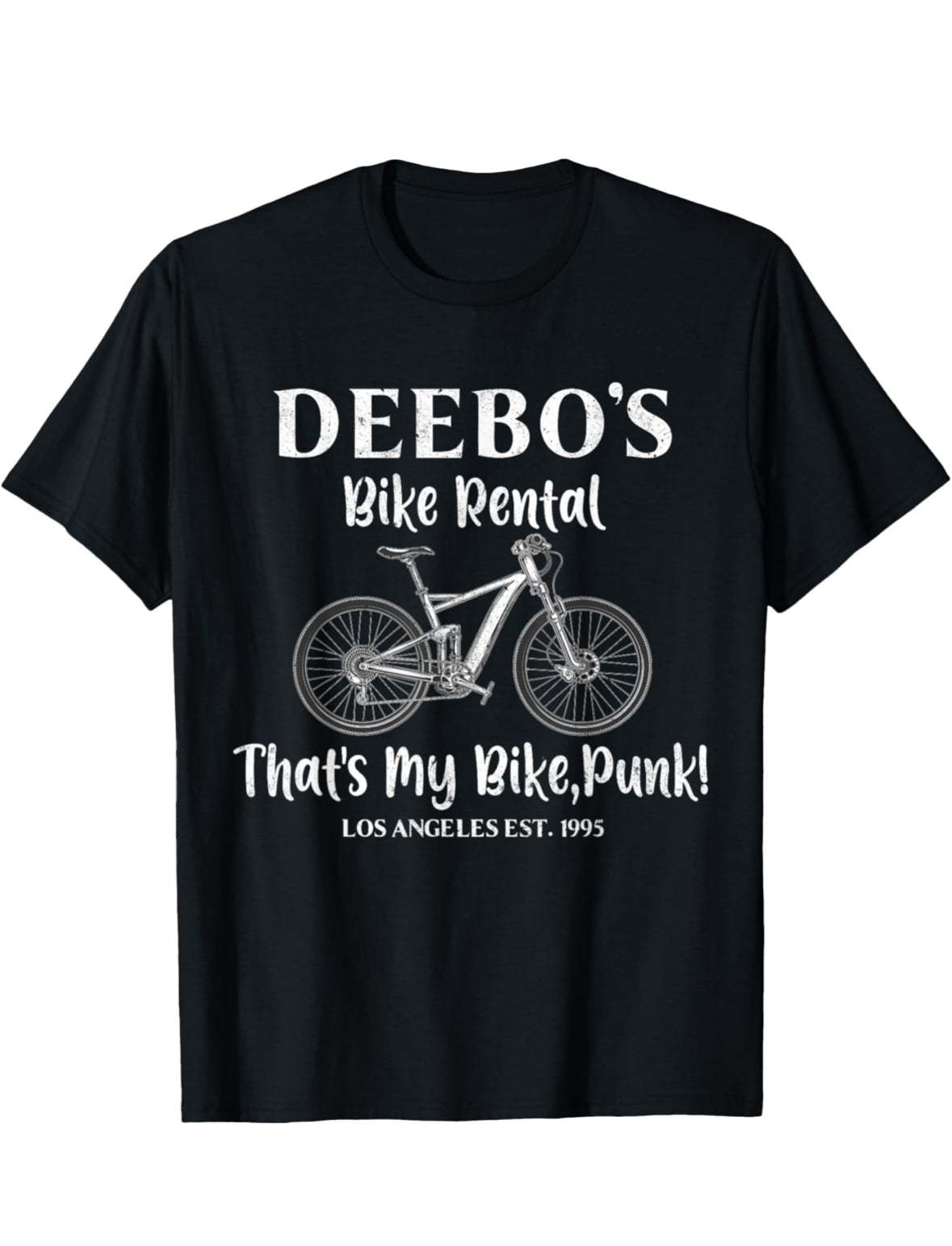 Deebo Bike Rental That's My Bike Punk T-Shirt