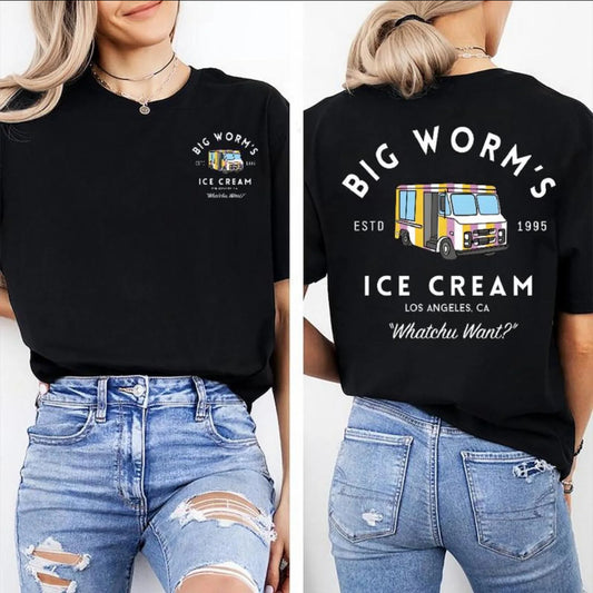 Big worms ice cream Tee